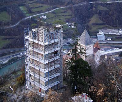 restorations at the Römerturm
